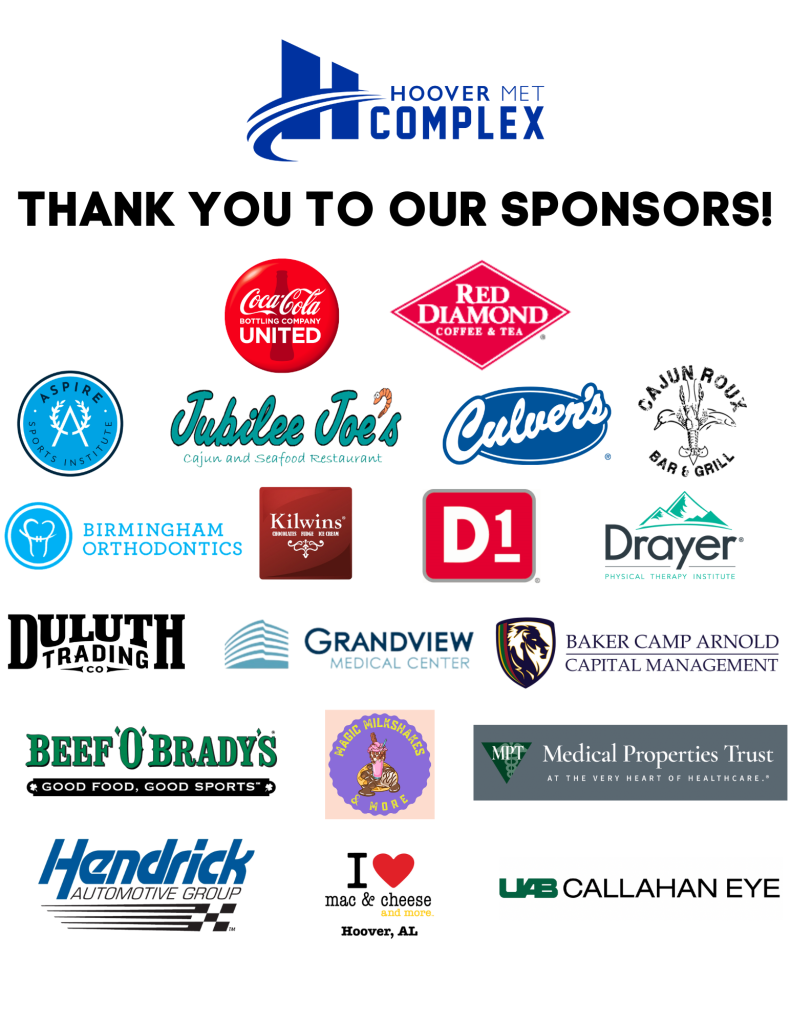 THANK YOU TO OUR SPONSORS! (19)